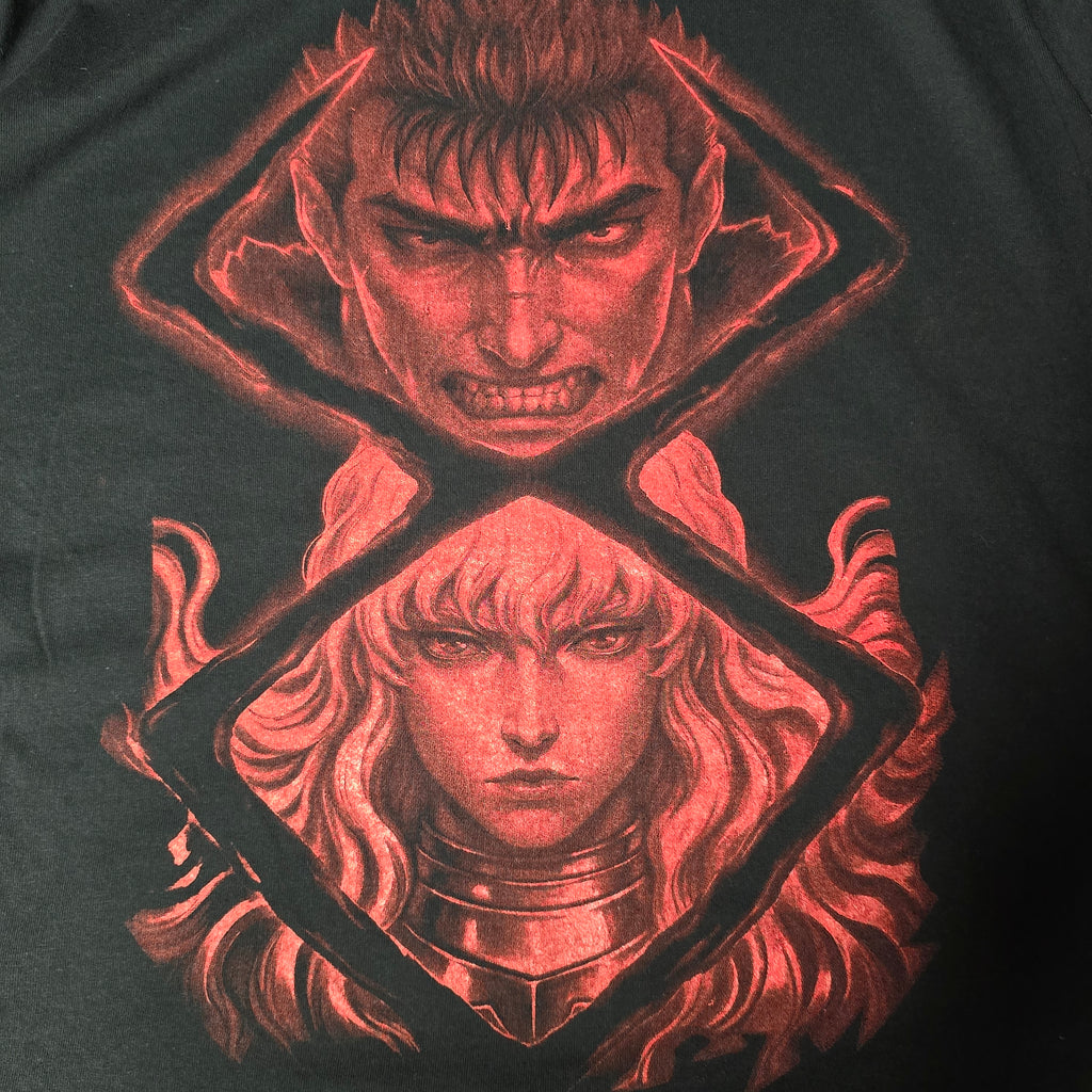 Berserk t shirt double side print