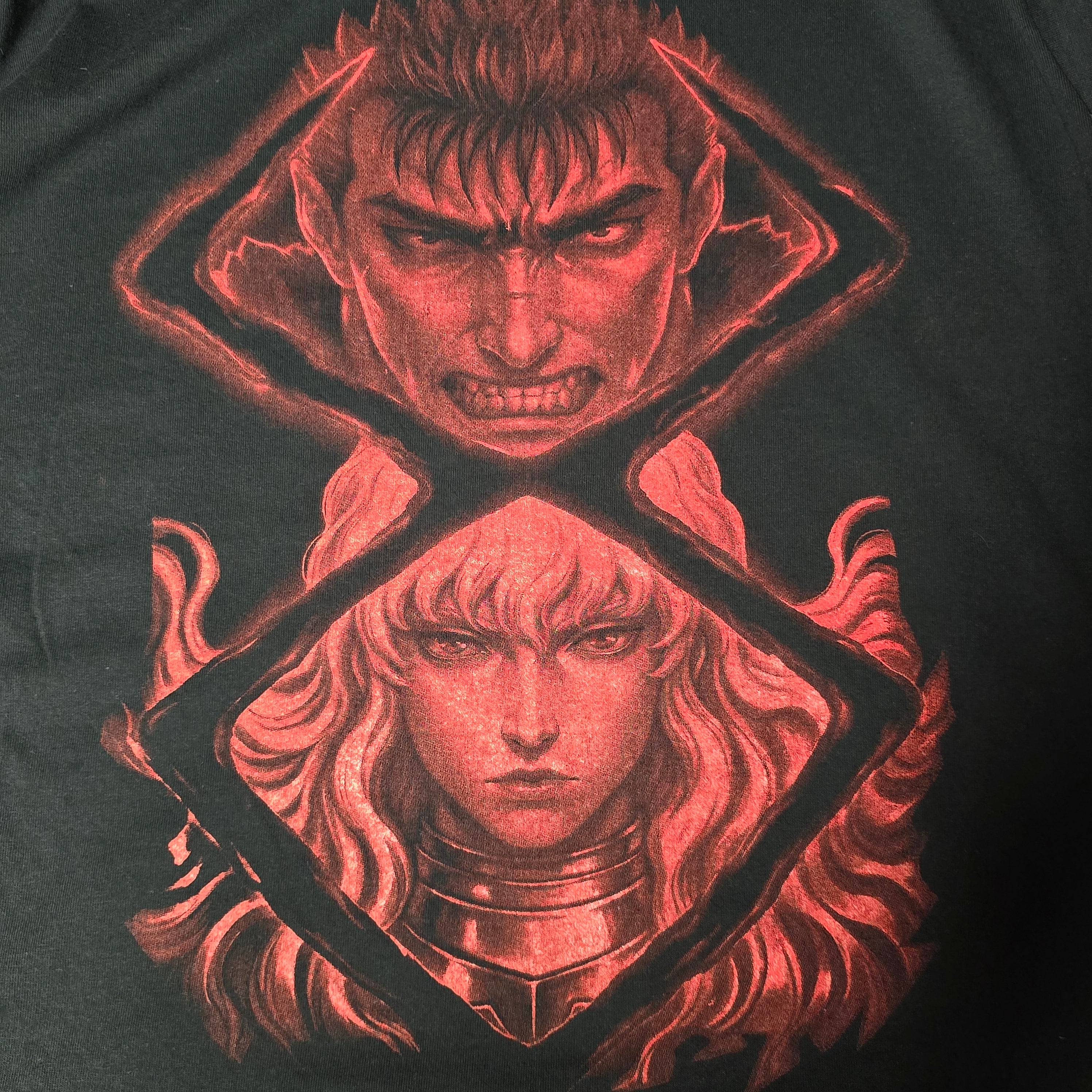 Berserk t shirt double side print