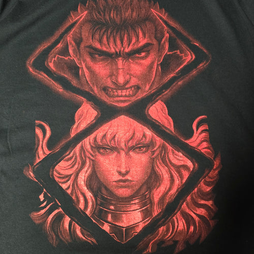 Berserk t shirt double side print