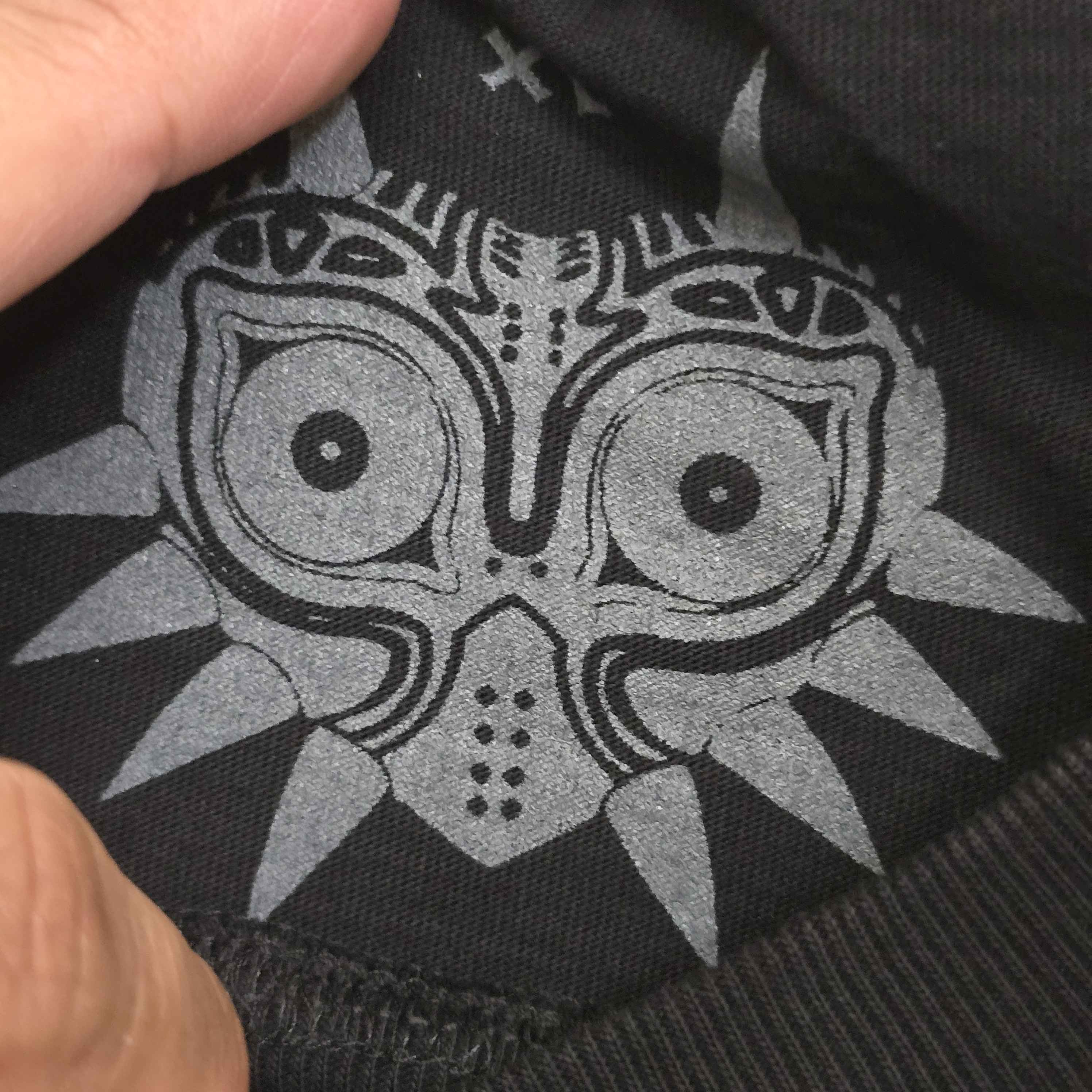 The Legend of Zelda: Majora's Mask shirt.